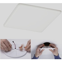 Paulmann 93066 EB Panel Veluna VariFit LED-Einbauleuchte 22W Satin Paulmann 93066 EB Panel Veluna VariFit LED-Einbauleuchte 22W Satin