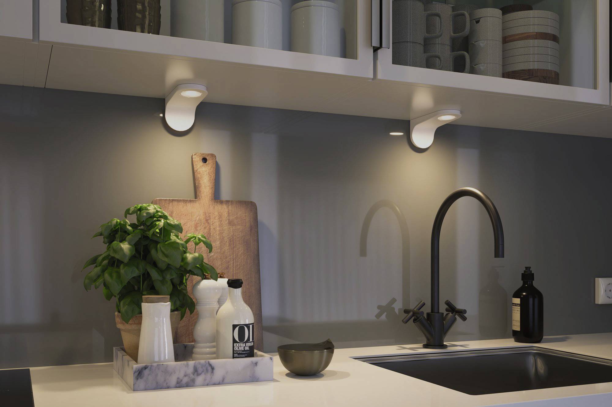 Paulmann CC Neda Unterbauleuchte 2.10W Warmweiß Weiß