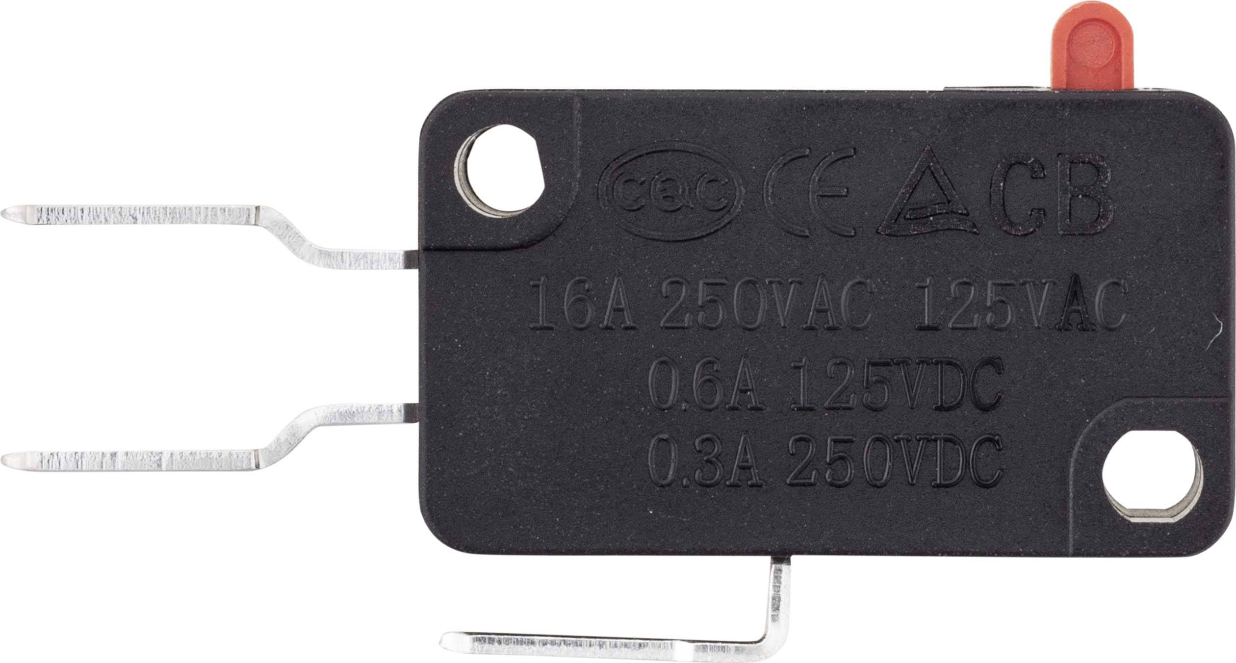 TRU COMPONENTS TC-9122116 Mikroschalter 250 V/AC 16A 1 x Ein/(Ein) tastend