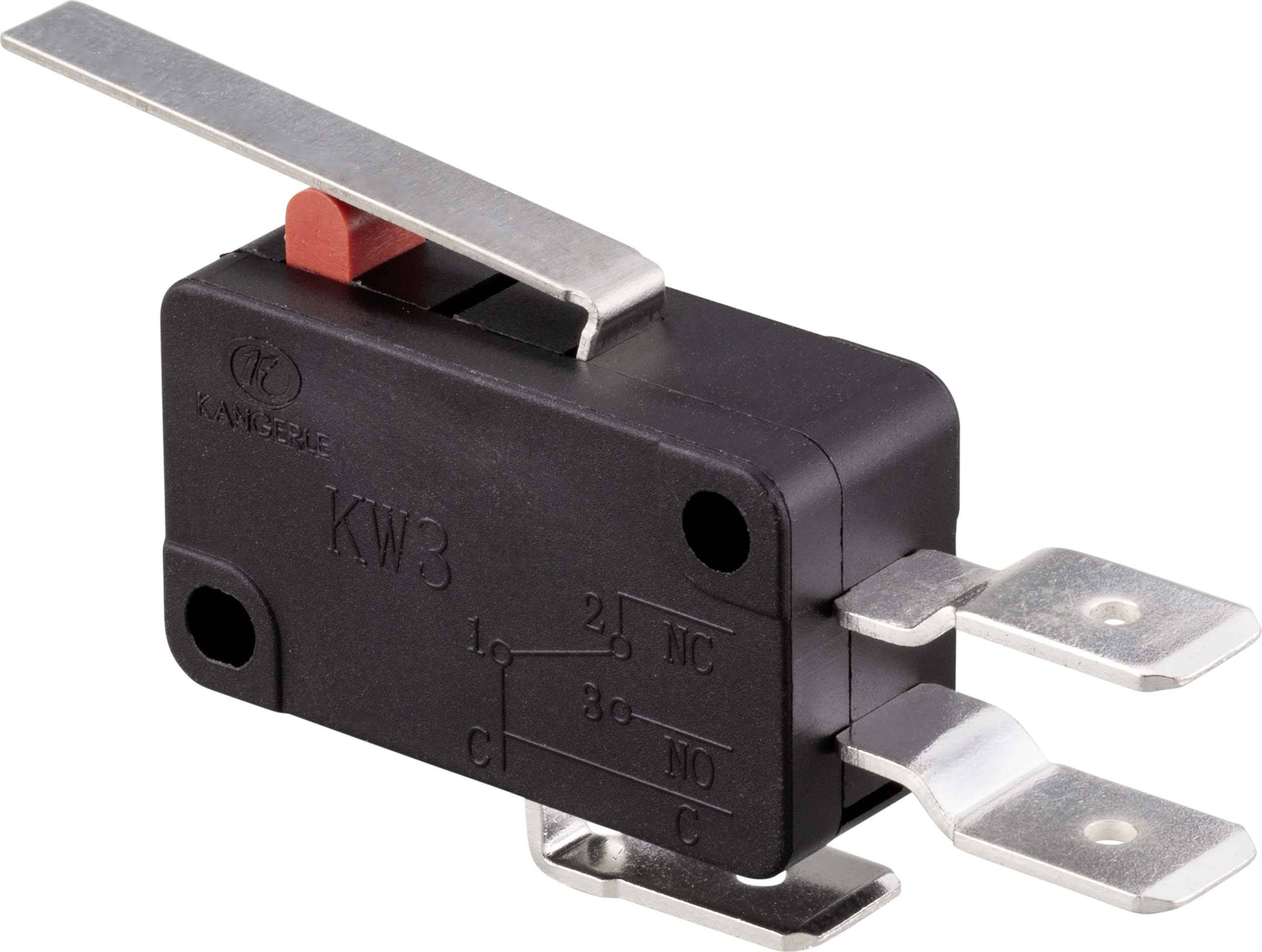 TRU COMPONENTS TC-9122120 Mikroschalter 250 V/AC 16A 1 x Ein/(Ein) tastend