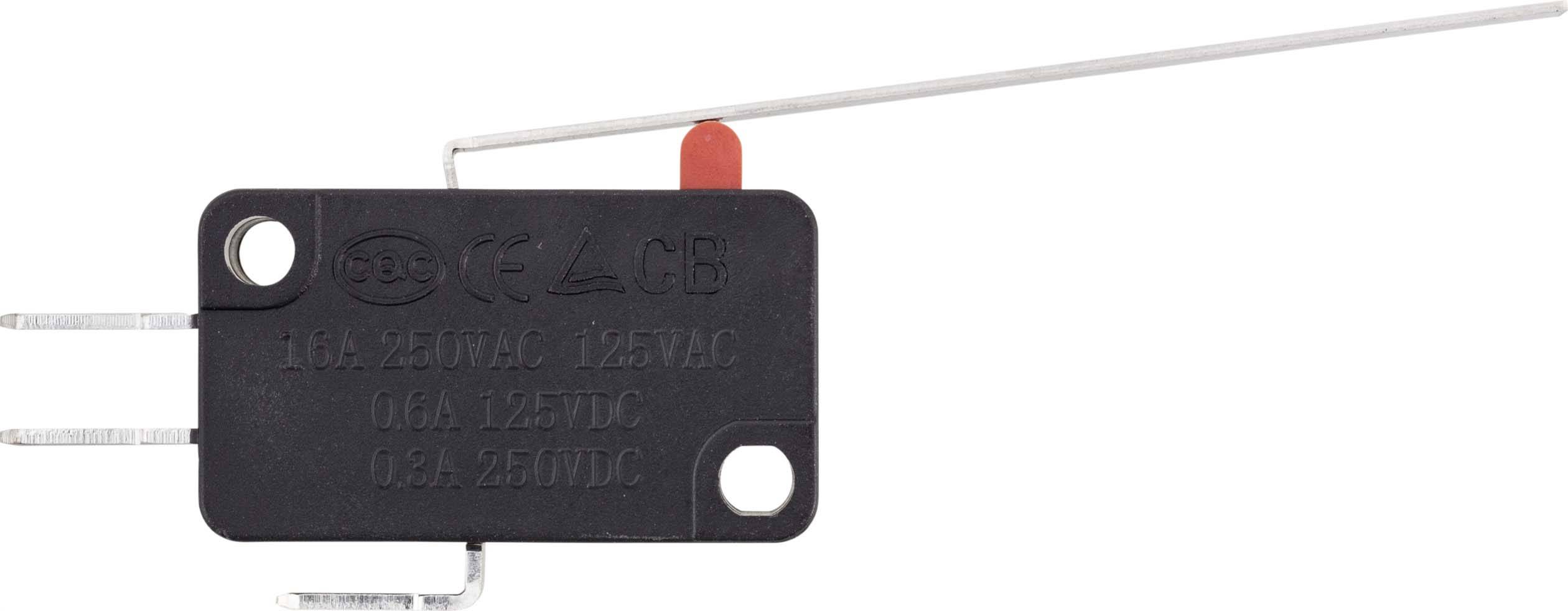 TRU COMPONENTS TC-9122140 Mikroschalter 250 V/AC 5A 1 x Ein/(Ein) tastend