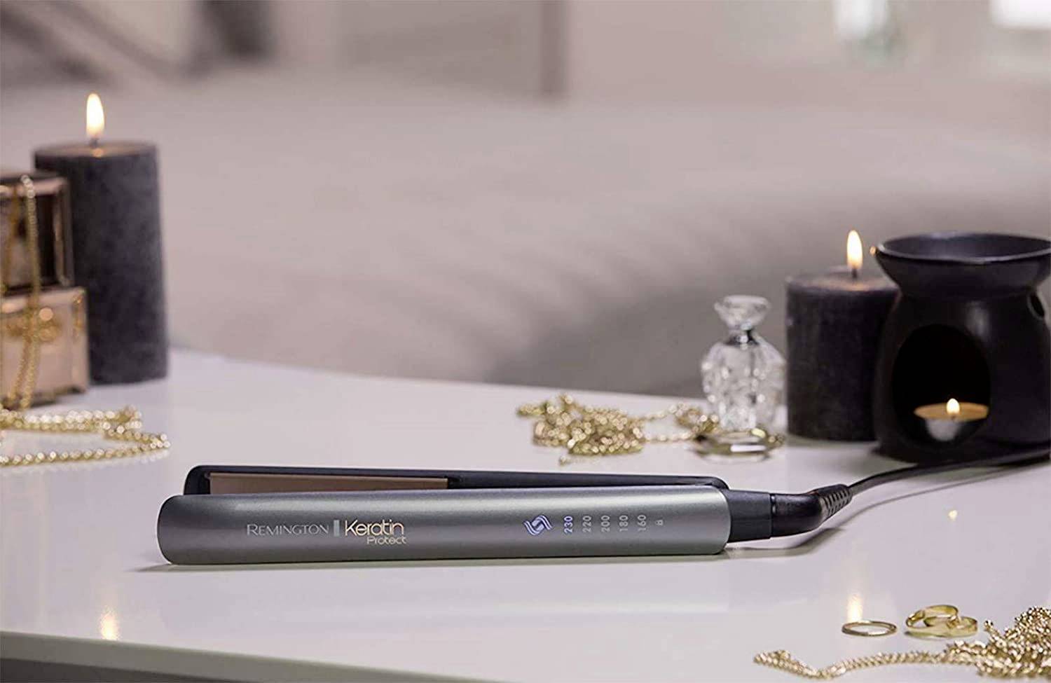 Remington S8598 Glätteisen Schwarz, Rose