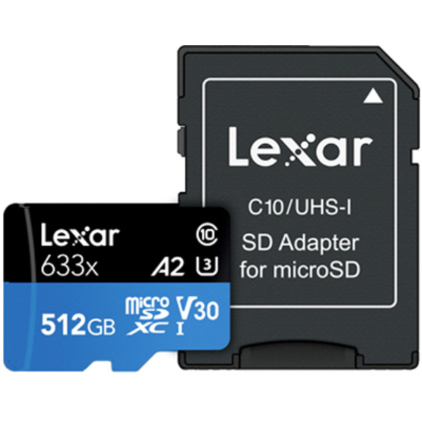Lexar microSDHC Card 32GB UHS-I High-Per microSDHC-Karte 32GB Class 10