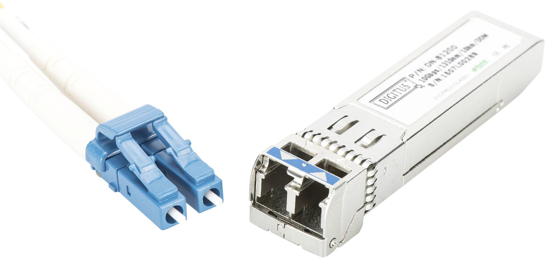 Digitus DN-81200-01 DN-81200-01 SFP-Transceiver-Modul 10 GBit/s 300m Modultyp LC