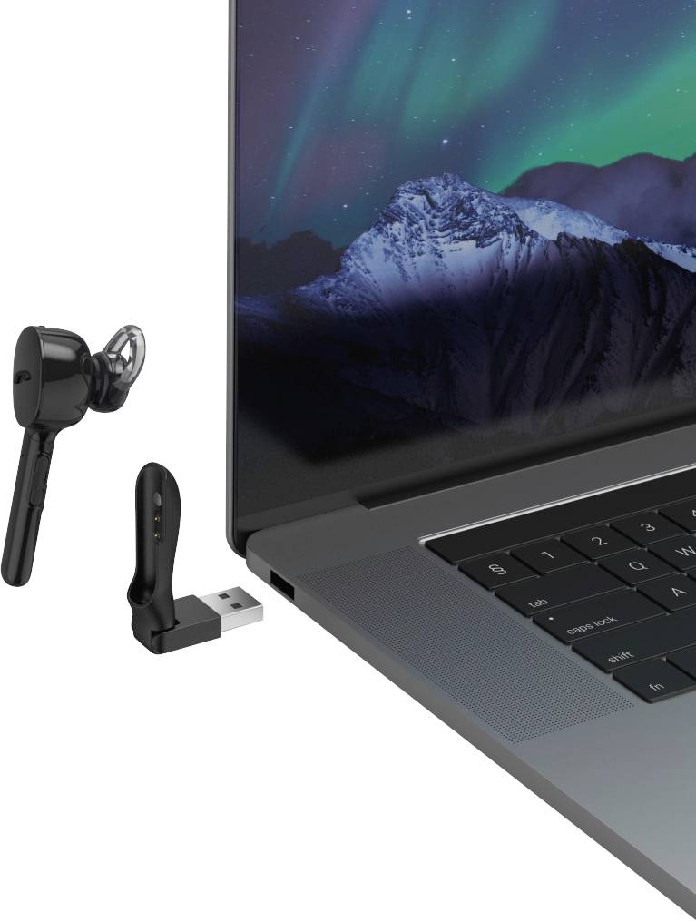 Hama "MyVoice1300" In Ear Headset Bluetooth® Mono Schwarz Lautstärkeregelung Handy