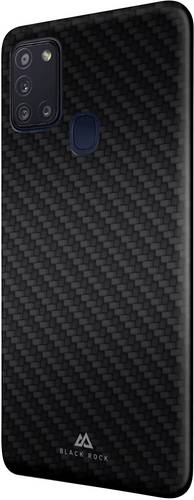 Black Rock Ultra Thin Iced Backcover Samsung Galaxy A21s Schwarz, Carbon