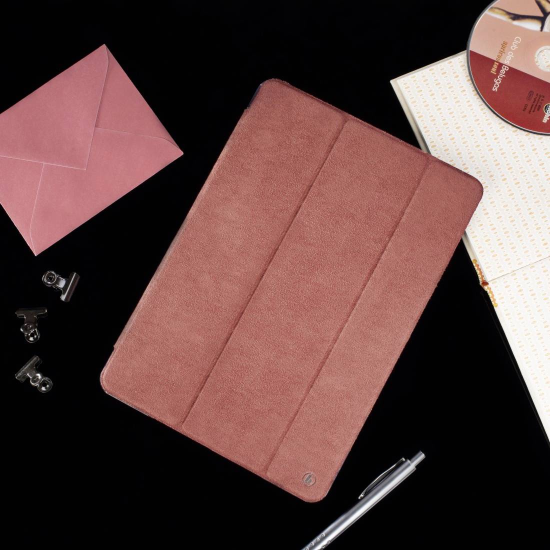 Tablet-Case Finest Touch Coral für Apple iPad 7/8/9 10,2"