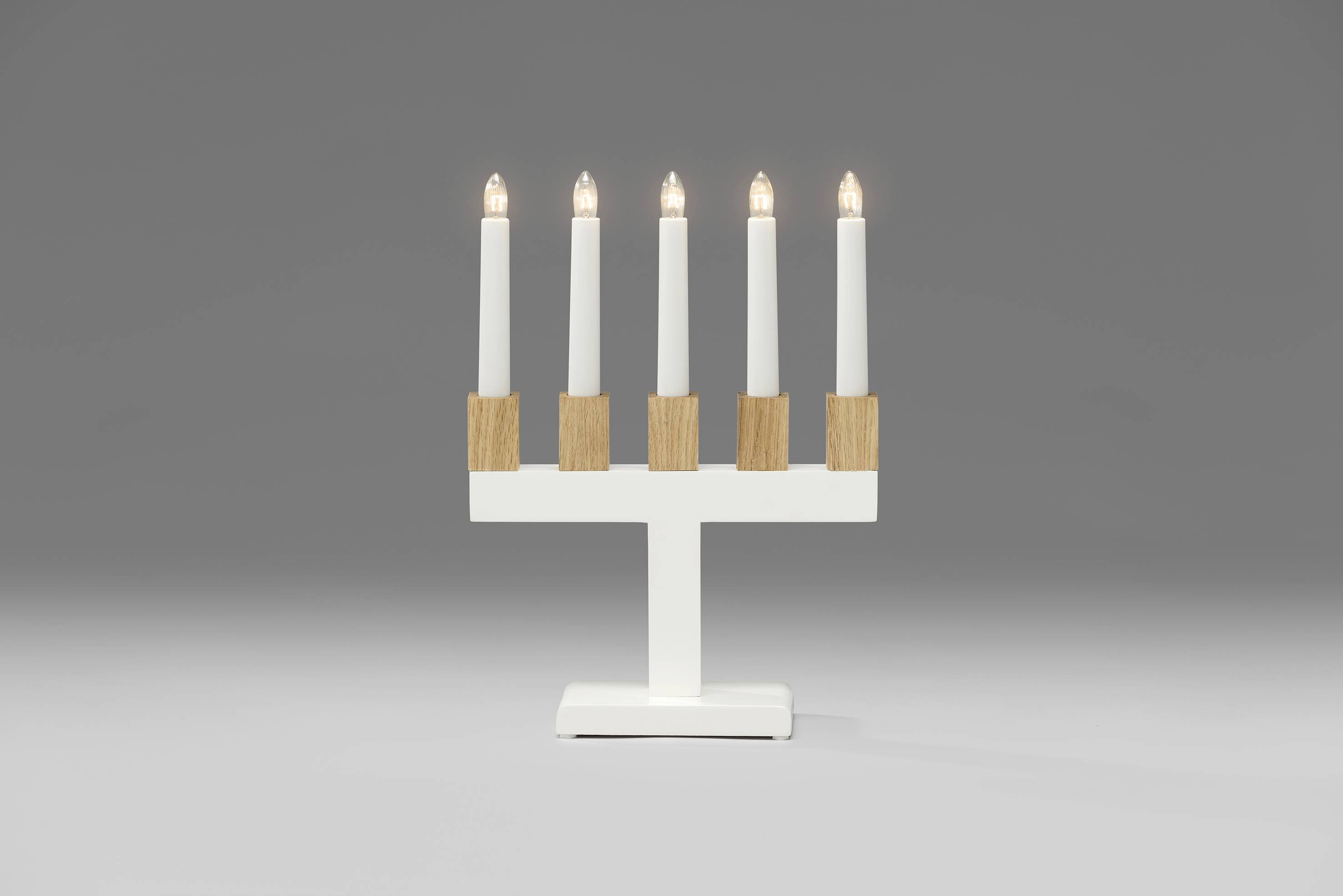 Konstsmide 2558-201 Schwibbogen Warmweiß Glühlampe Weiß