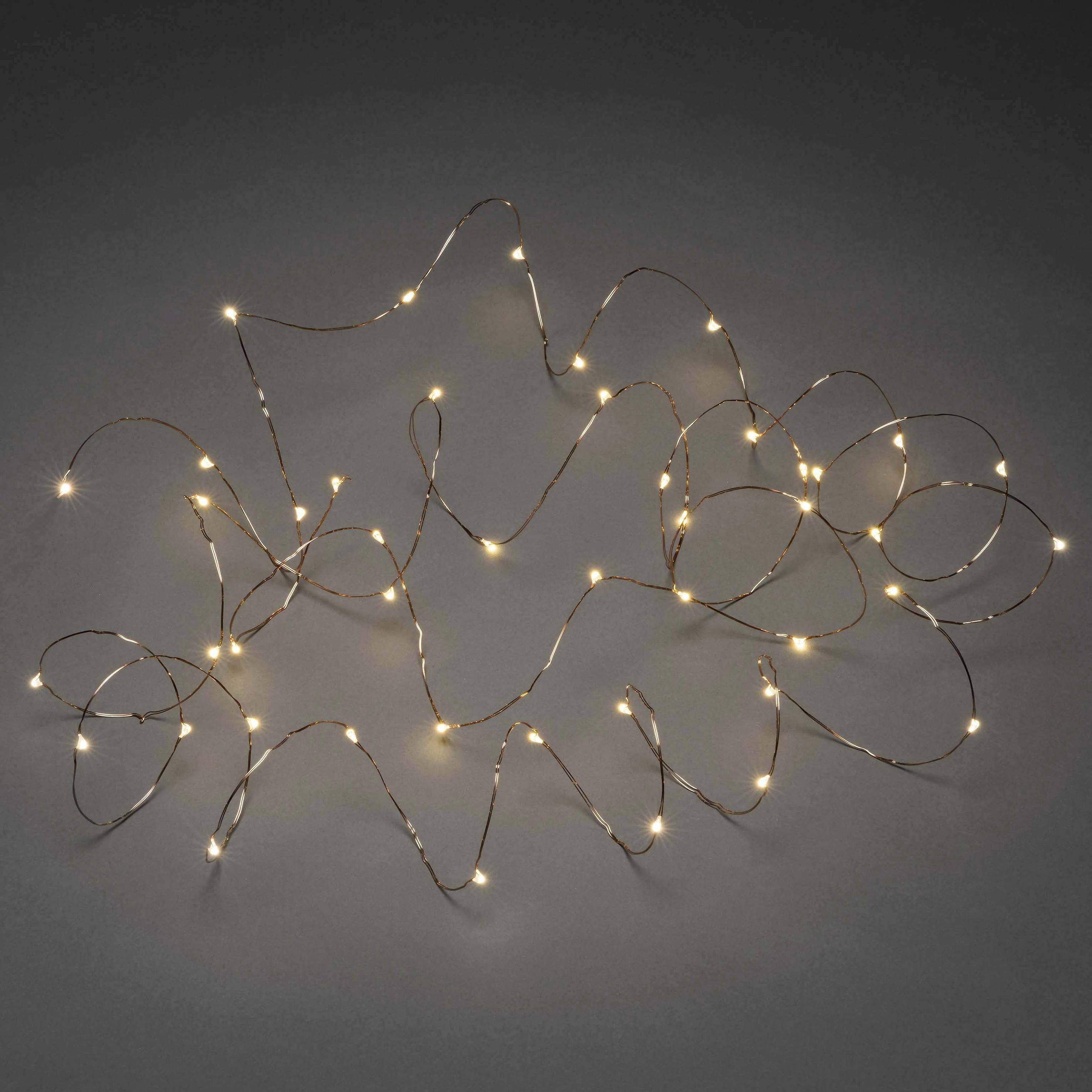 Konstsmide 6587-876 Motiv-Lichterkette Tropfen Außen EEK: G (A - G) netzbetrieben Anzahl Leuchtmittel 100 LED Bernstein