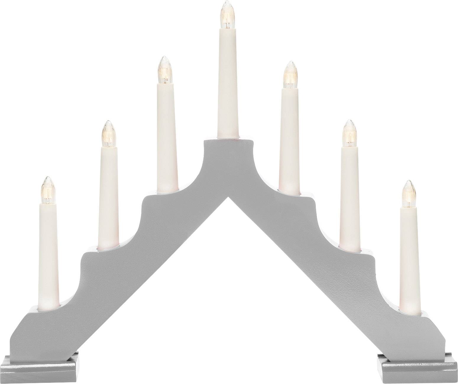 Konstsmide 3979-310 Lichtbogen Glühlampe Grau