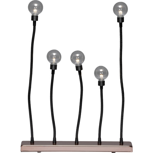 Konstsmide 3522-670TR LED-Stehlampe LED Warmweiß Schwarz, Kupfer