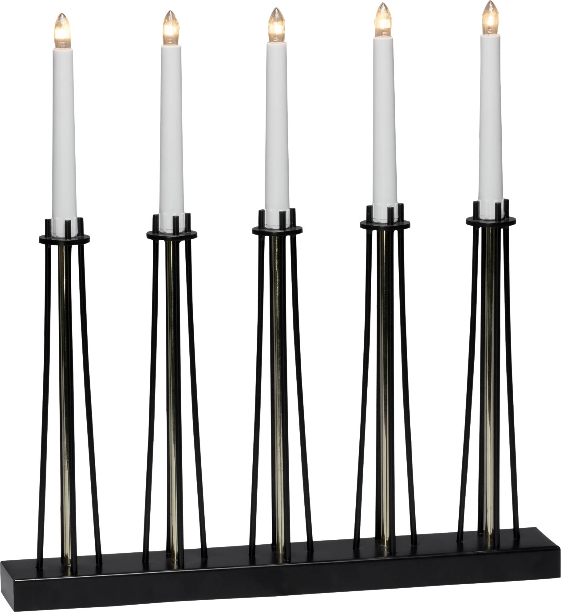 Konstsmide 3521-780TR Stehlampe Glimmlampe Warmweiß Schwarz