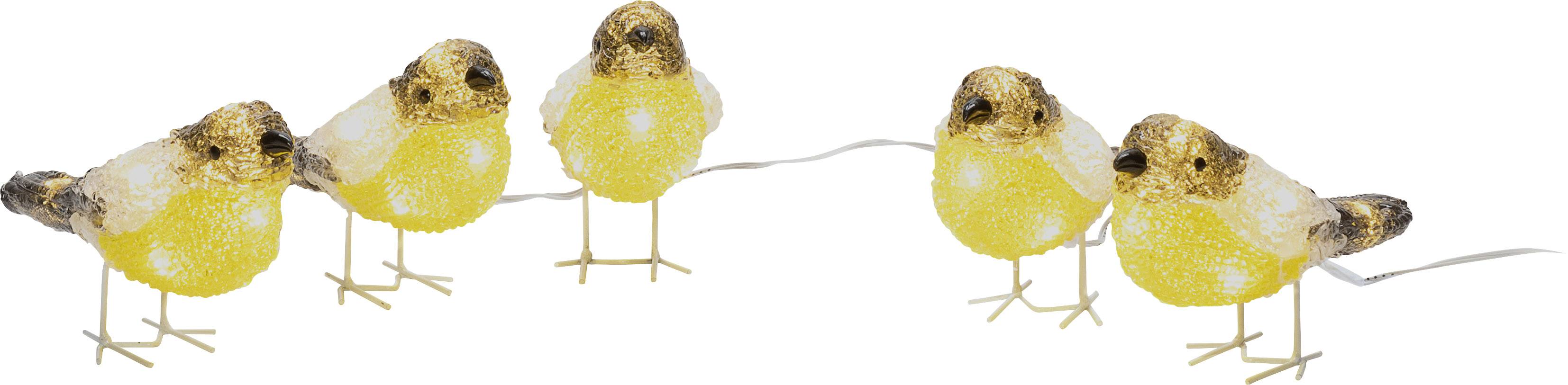 Konstsmide 6291-103 Acryl-Figur EEK: F (A - G) Vögel Warmweiß LED Klar