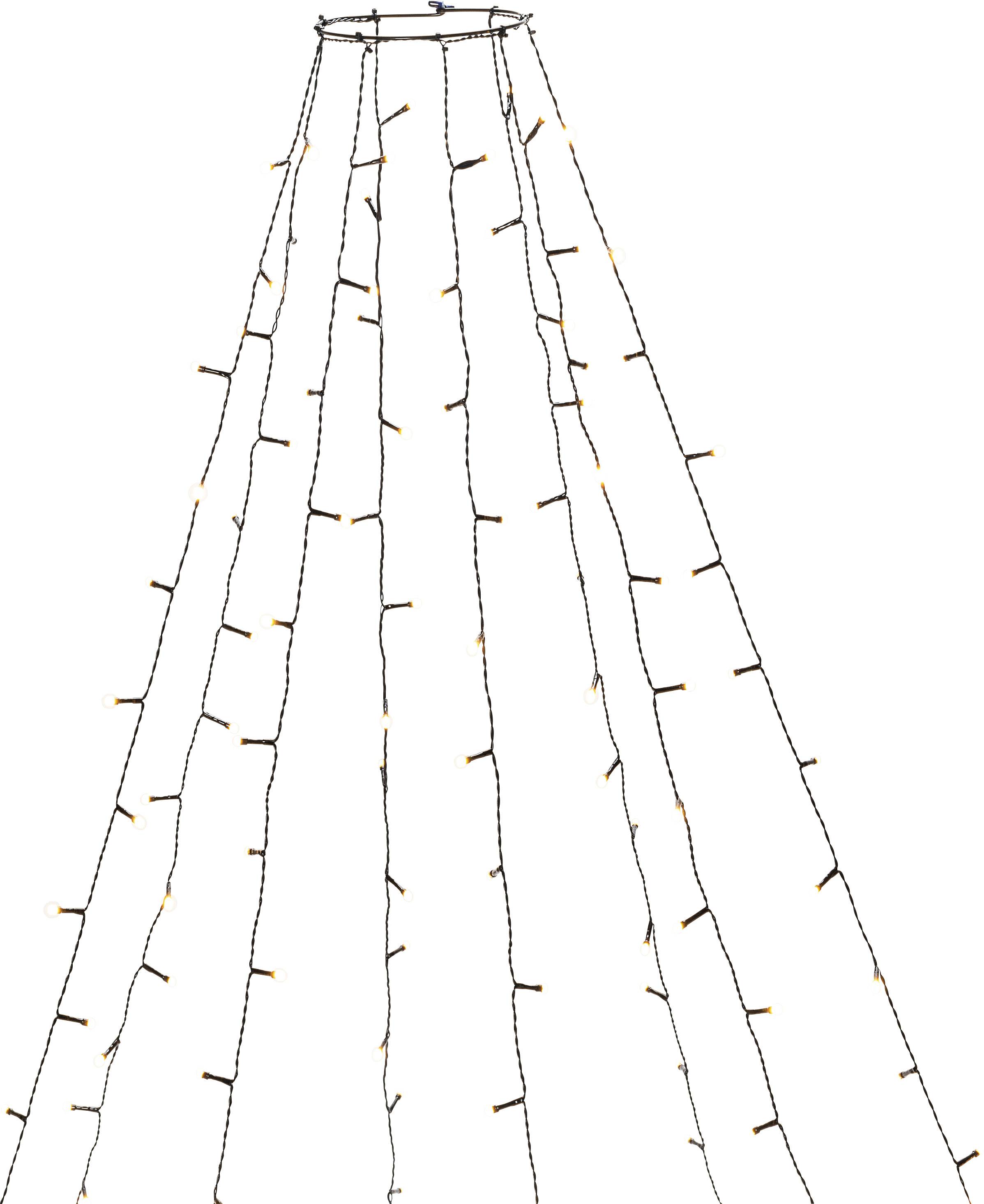Konstsmide 6394-820 LED-Baummantel Außen EEK: G (A - G) über Steckernetzteil Anzahl Leuchtmittel 240 LED Bernstein Beleuchtet