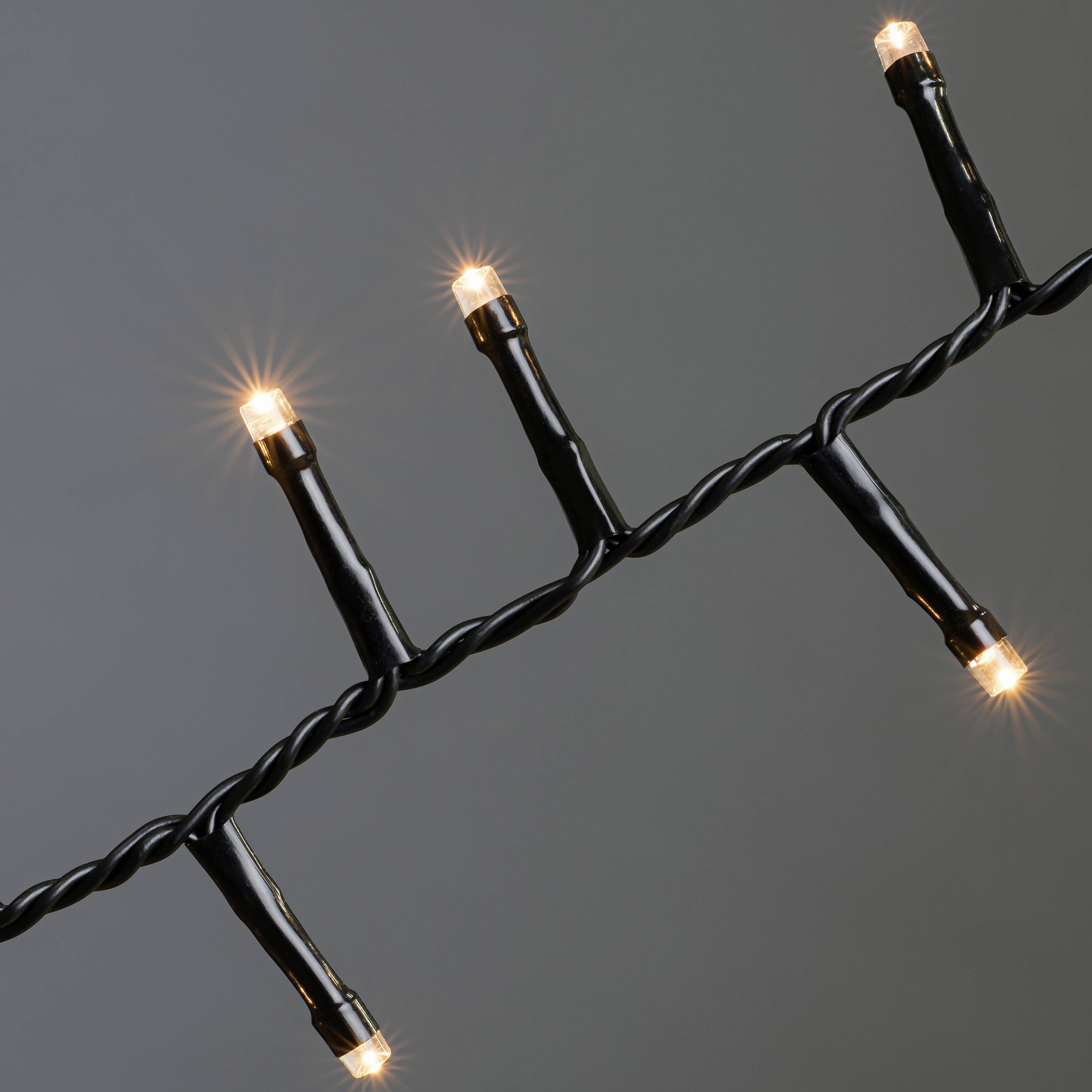 Konstsmide 3875-800 Büschellichterkette Außen EEK: E (A - G) netzbetrieben Anzahl Leuchtmittel 360 LED Bernstein Beleuchtete Länge: 2.7 m