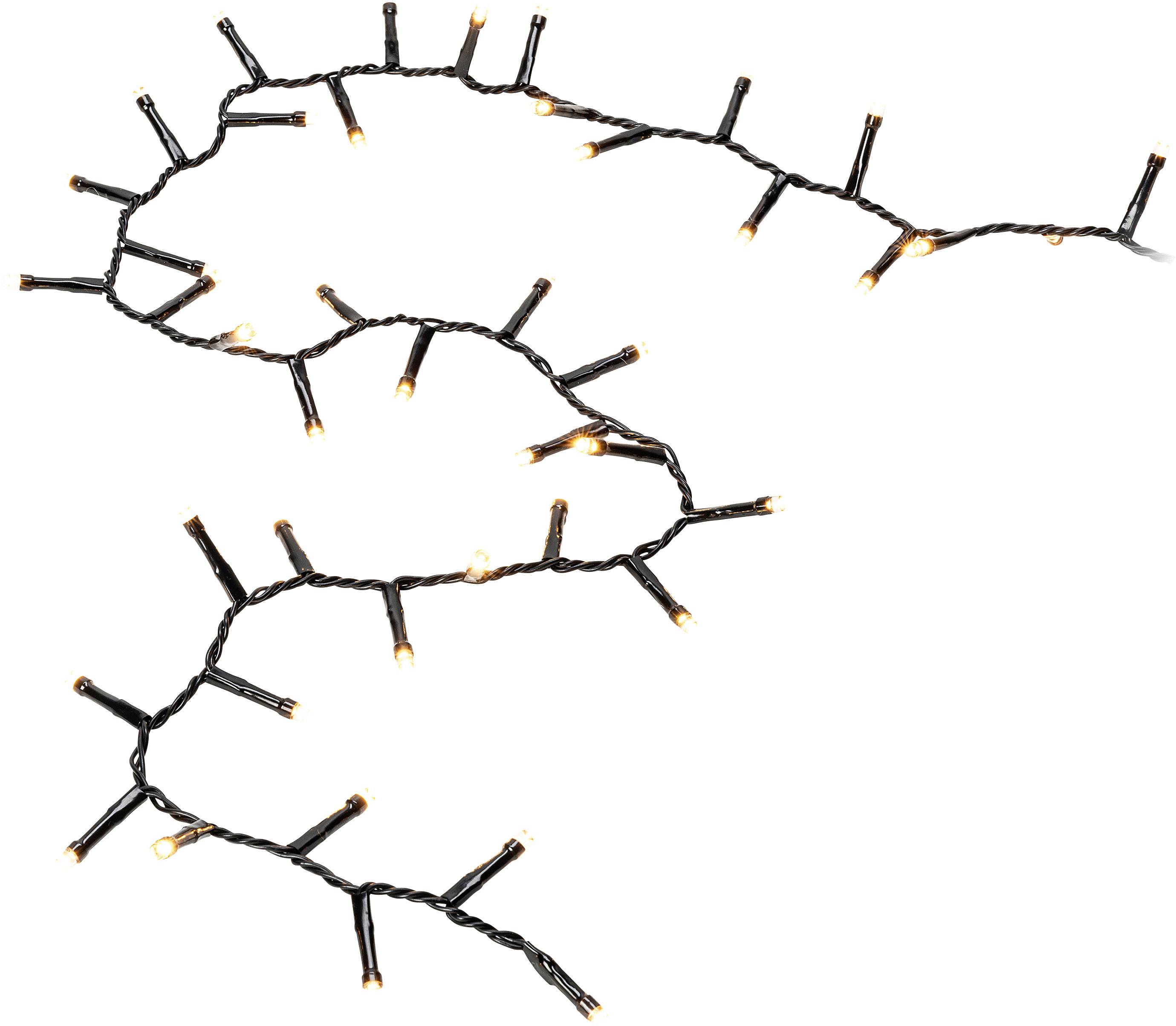 Konstsmide 3875-800 Büschellichterkette Außen EEK: E (A - G) netzbetrieben Anzahl Leuchtmittel 360 LED Bernstein Beleuchtete Länge: 2.7 m