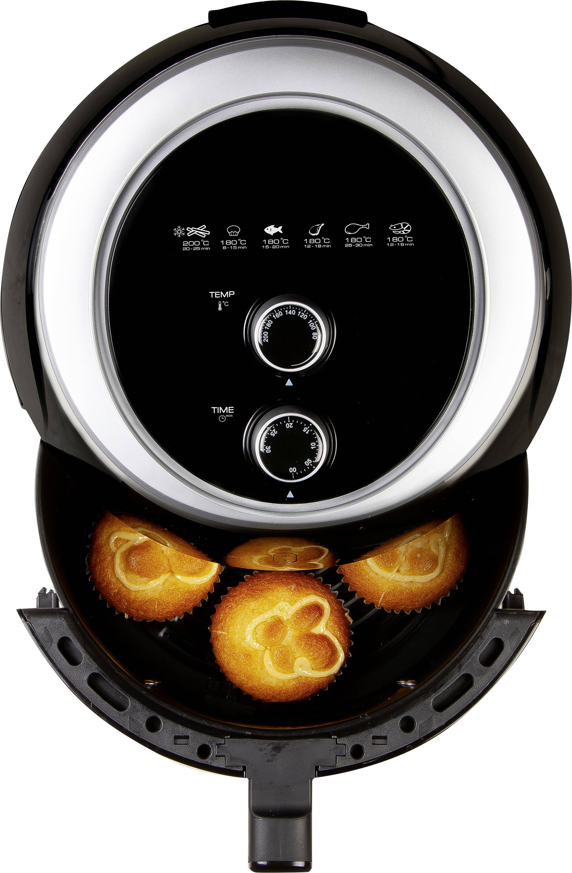 DOMO Deli-Freyer XXL Fritteuse Timerfunktion, mit Display, Cool-Touch-Gehäuse, Antihaftbeschichtung