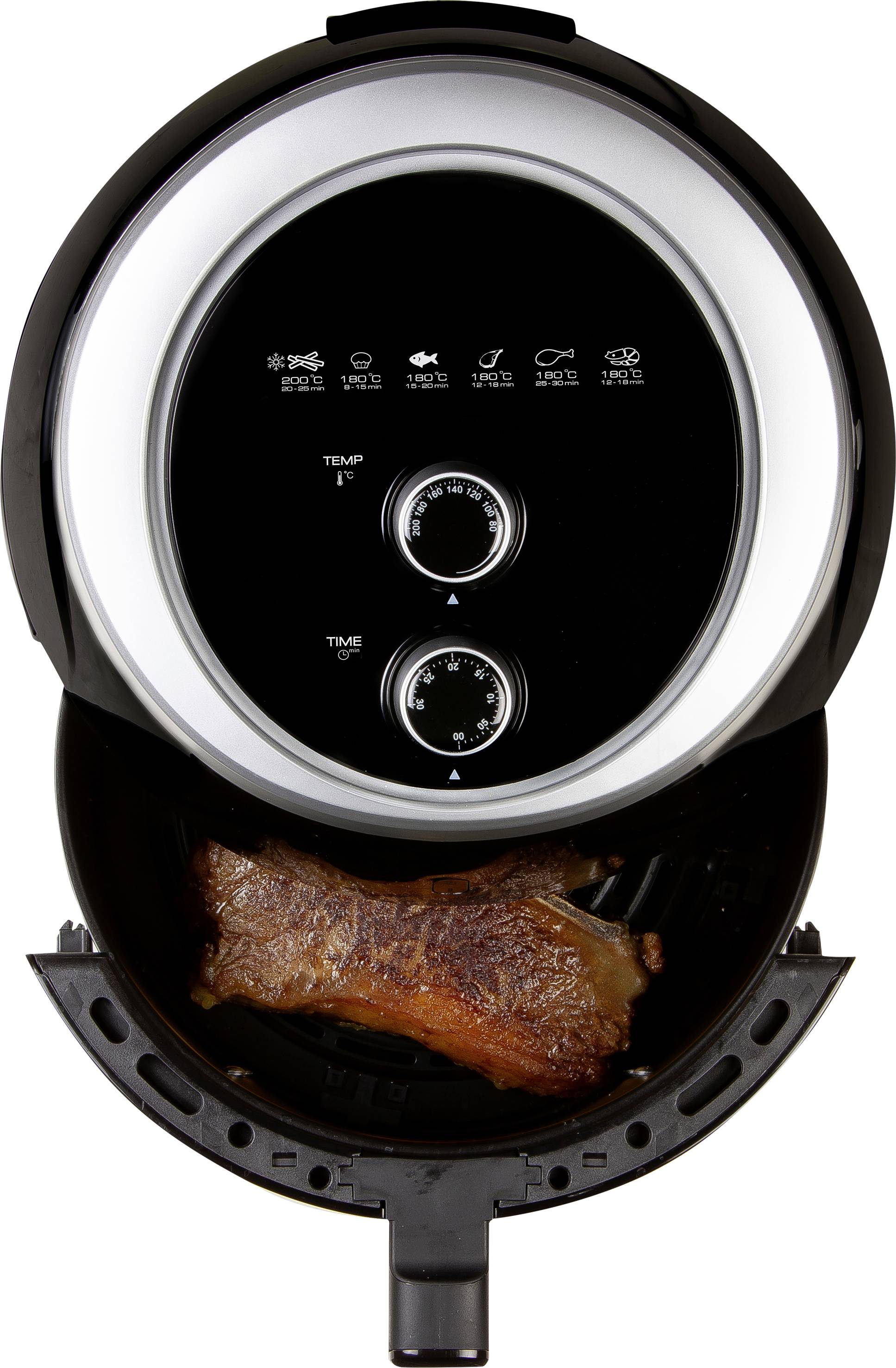 DOMO Deli-Freyer XXL Fritteuse Timerfunktion, mit Display, Cool-Touch-Gehäuse, Antihaftbeschichtung
