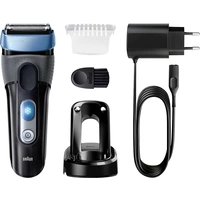 Braun Series 3 Cool Tec Rasierer CT2s Folienrasierer Schwarz, Blau Braun Series 3 Cool Tec Rasierer CT2s Folienrasierer Schwarz, Blau