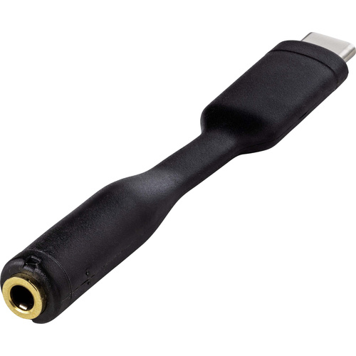 Renkforce Audio Adapterkabel [1x USB-C® Stecker - 1x 3.5 mm Goldkontaktbuchse] Flexibel