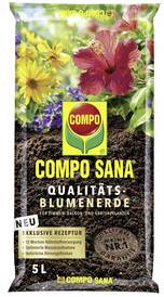 Compo 1112102 SANA Qualitäts-Blumenerde universal 5 Liter 5l