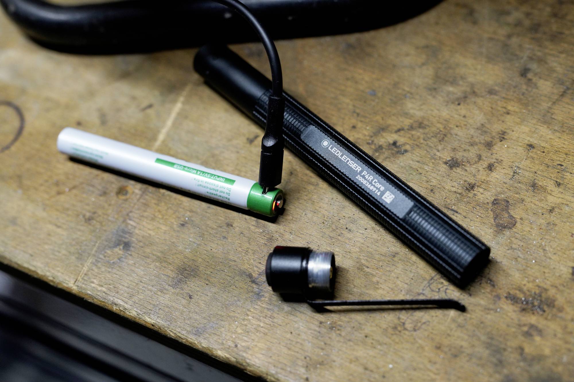 Ledlenser P4R Core Penlight akkubetrieben LED 154 mm Schwarz