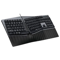 Perixx PERIBOARD-535 BL DE USB Tastatur Deutsch, QWERTZ Schwarz Ergonomisch Perixx PERIBOARD-535 BL DE USB Tastatur Deutsch, QWERTZ Schwarz Ergonomisch