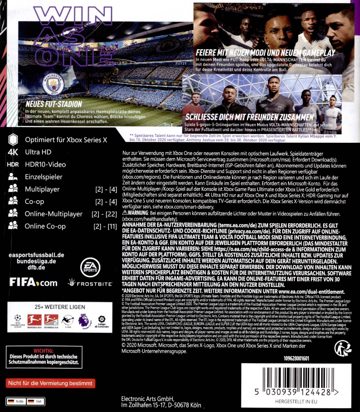 XBO Fifa 21 Xbox One USK: 0