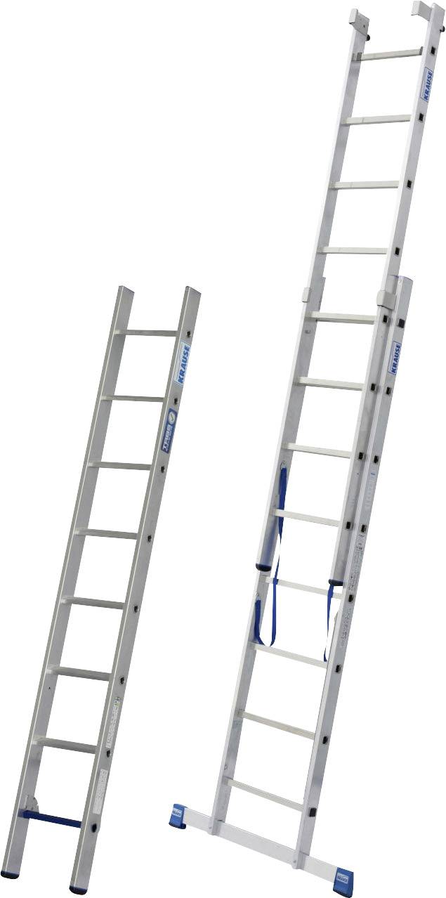 Krause 131669 131669 Aluminium Multifunktionsleiter inkl. Traverse Arbeitshöhe (max.): 7.50m 25.5kg