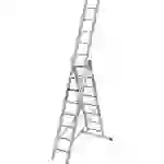 Krause 131652 131652 Aluminium Multifunktionsleiter inkl. Traverse Arbeitshöhe (max.): 5.95m 20.8kg Krause 131652 131652 Aluminium Multifunktionsleiter inkl. Traverse Arbeitshöhe (max.): 5.95m 20.8kg