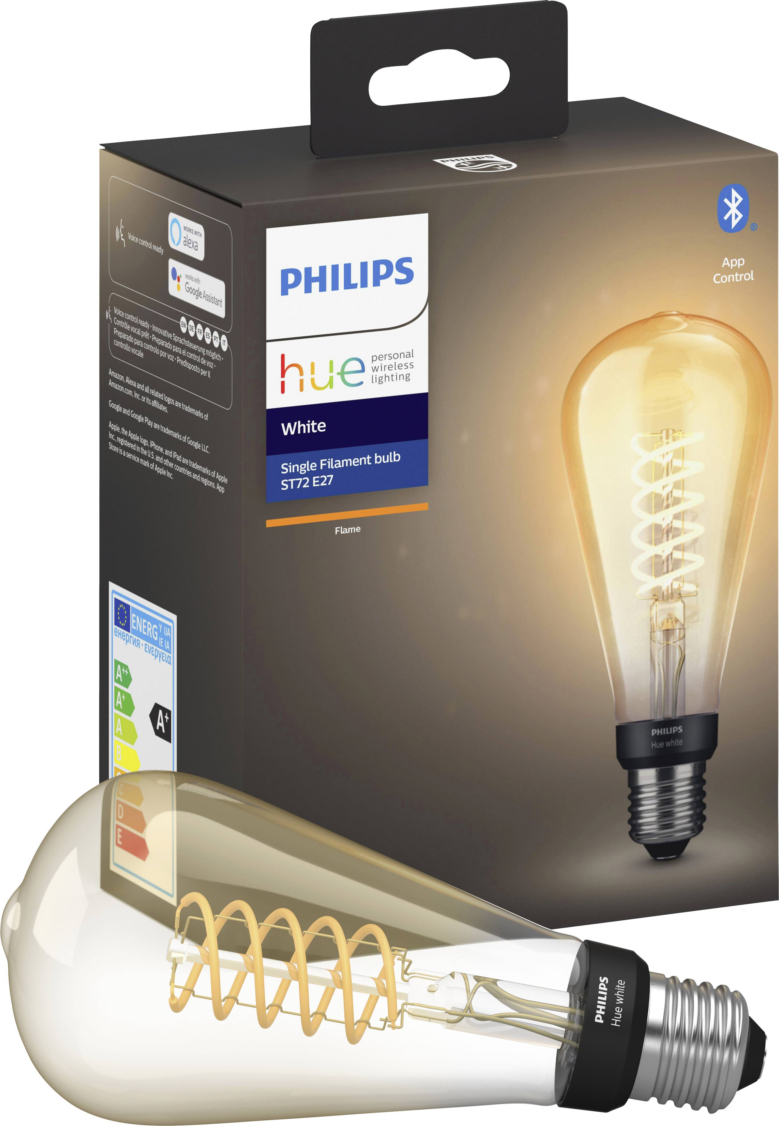 Philips LED LED-Leuchtmittel 27917900 EEK: G (A - G) White E27 7 W Warmweiß