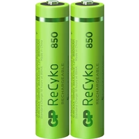 GP Batteries GPRCK85AAA585C2 Micro (AAA)-Akku NiMH 850 mAh 1.2V 2St. GP Batteries GPRCK85AAA585C2 Micro (AAA)-Akku NiMH 850 mAh 1.2V 2St.