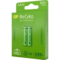 GP Batteries GPRCK85AAA585C2 Micro (AAA)-Akku NiMH 850 mAh 1.2V 2St. GP Batteries GPRCK85AAA585C2 Micro (AAA)-Akku NiMH 850 mAh 1.2V 2St.