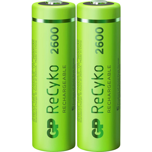 GP Batteries GPRCK260AA776C8 Mignon (AA)-Akku NiMH 2600 mAh 1.2 V 2 St.