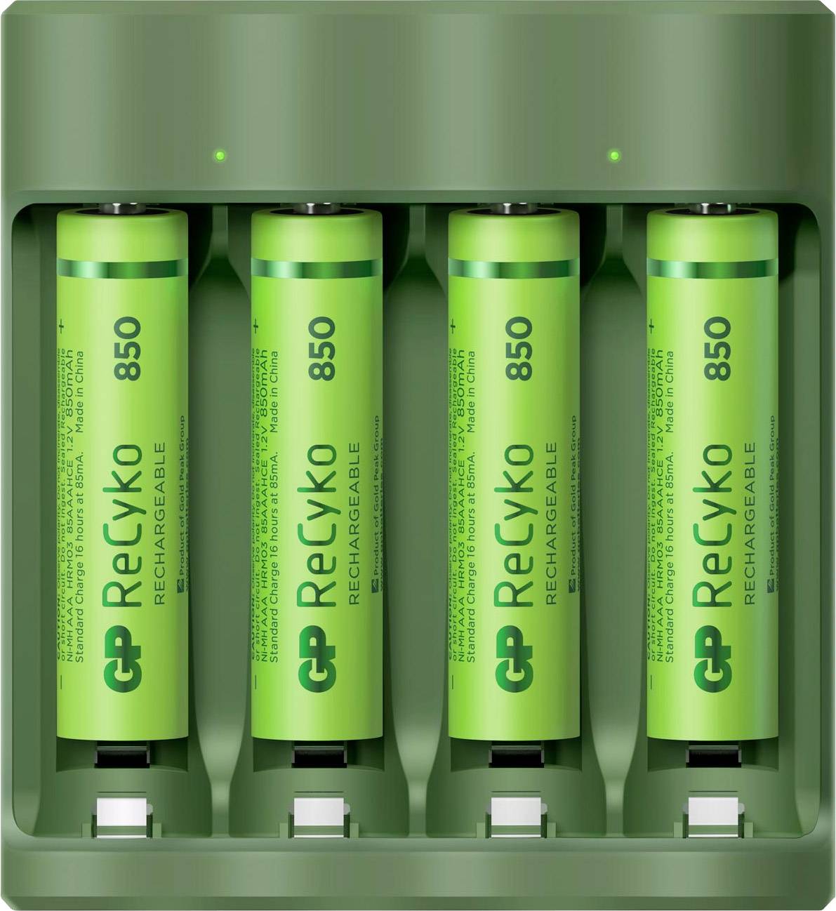 GP GPRCKCH421U349 Rundzellen-Ladegerät NiMH Micro (AAA), Mignon (AA)