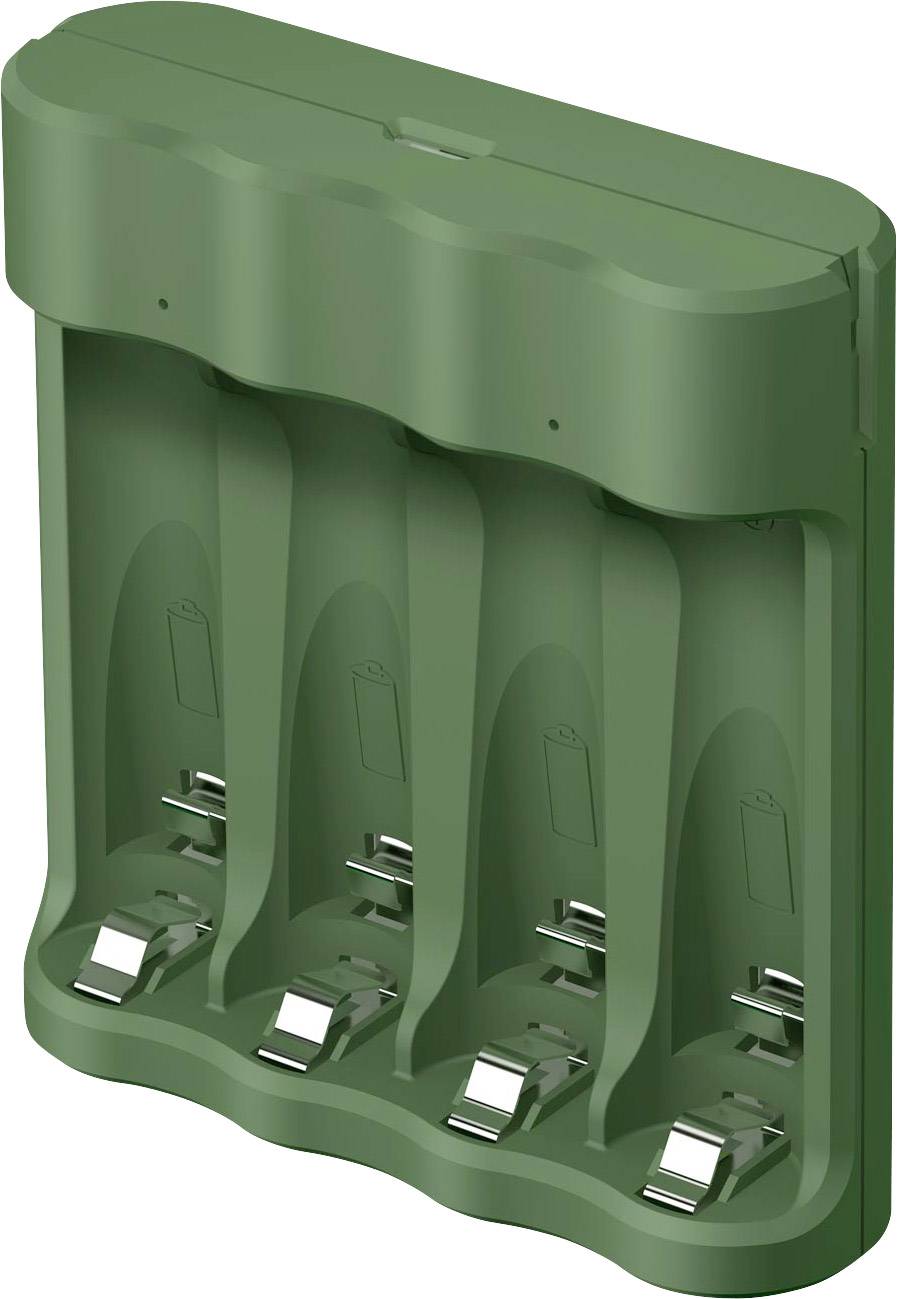 GP GPRCKCH421U349 Rundzellen-Ladegerät NiMH Micro (AAA), Mignon (AA)