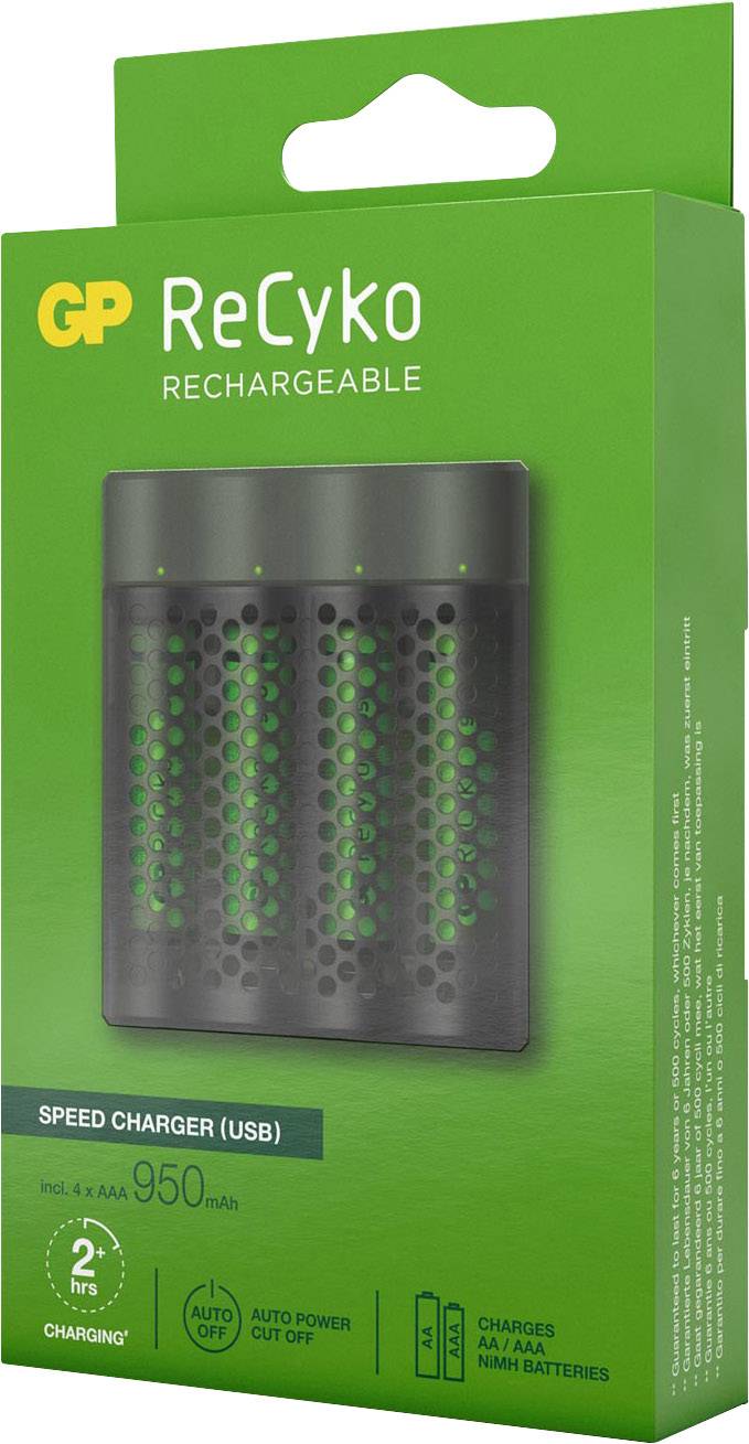 GP GPRCKCHM451U431 Rundzellen-Ladegerät NiMH Micro (AAA), Mignon (AA)