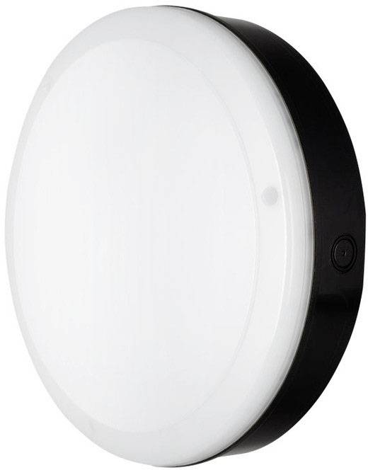 LEDVANCE Surface Bulkhead 82643 LE LED-Außendeckenleuchte, LED-Außenwandleuchte 10W Schwarz
