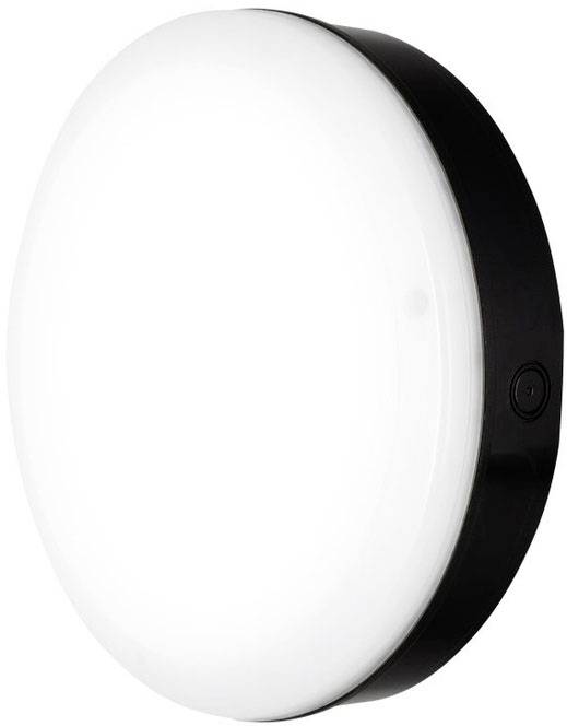 LEDVANCE Surface Bulkhead 82643 LE LED-Außendeckenleuchte, LED-Außenwandleuchte 10W Schwarz