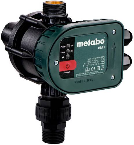 Metabo 628799000 HM 3 Trockenlaufschutz 33,25 mm (1 ) AG, 25 mm (1 ) IG