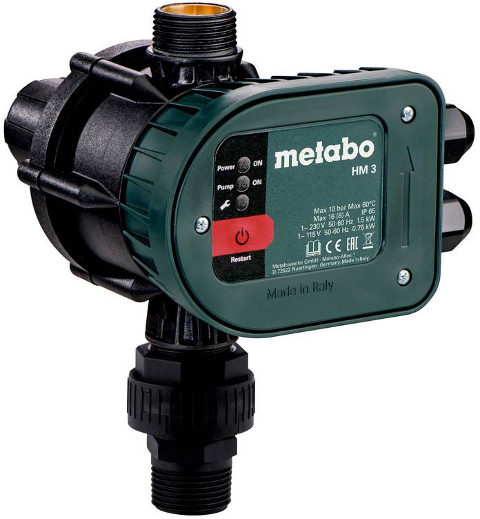 Metabo 628799000 HM 3 Trockenlaufschutz 33,25 mm (1") AG, 25 mm (1") IG