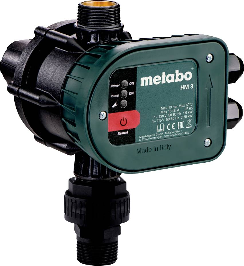 Metabo 628799000 HM 3 Trockenlaufschutz 33,25mm (1") AG, 25mm (1") IG