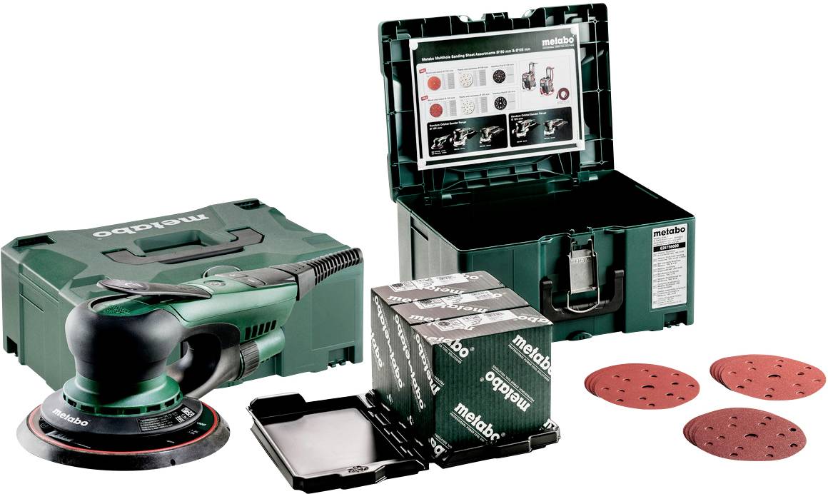 Metabo SXE 150-2.5 BL Set 691037000 Exzenterschleifer 350 W