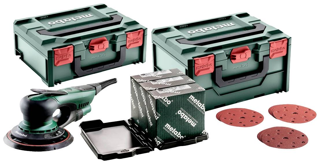 Metabo SXE 150-5.0 BL Set 691039000 Exzenterschleifer 350 W