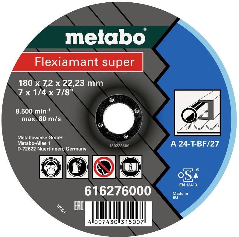 Metabo 616276000 Schruppscheibe gekröpft 22.23 mm 1 St.