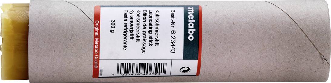 Zylindrischer brauner Papierbecher mit der Bezeichnung „metabo