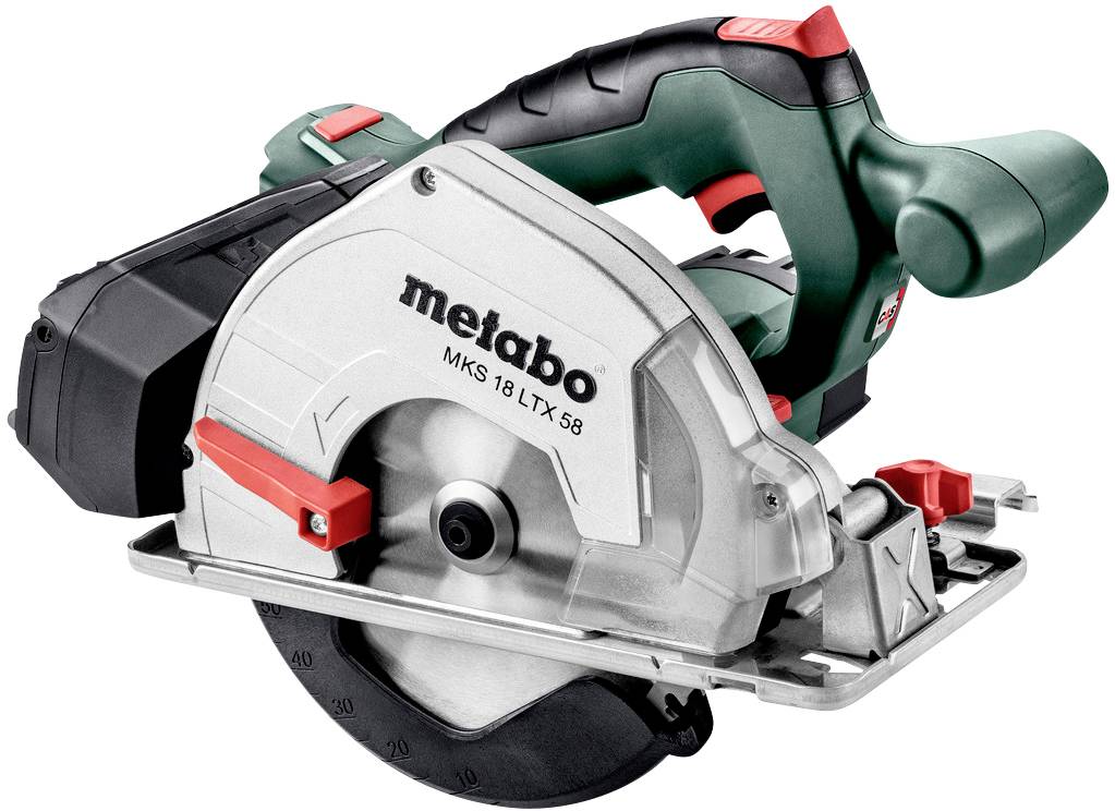 Metabo MKS 18 LTX 58 Akku-Handkreissäge Schnitttiefe max. (90°) 58 mm 18 V