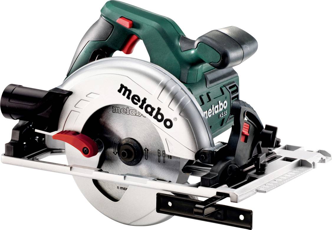 Metabo Handkreissäge Schnitttiefe max. (90°) 55 mm 670 W