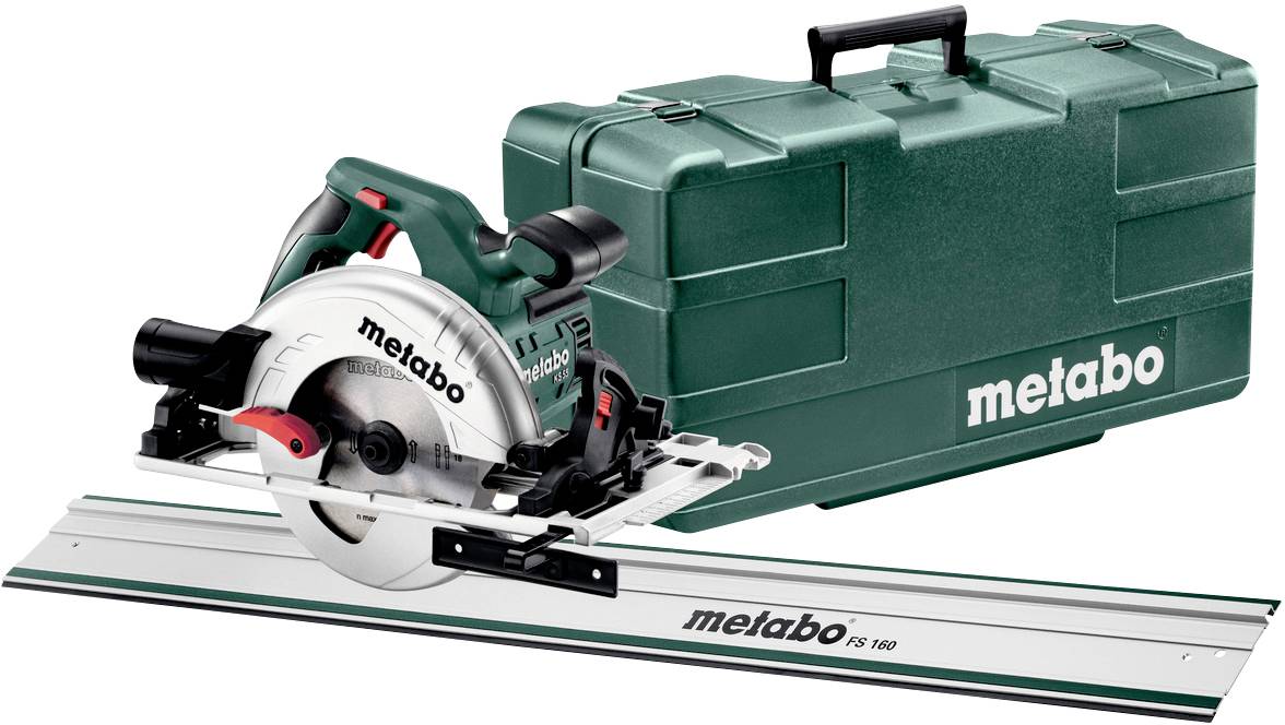 Metabo KS 55 FS Set Handkreissäge Schnitttiefe max. (90°) 55mm 670W