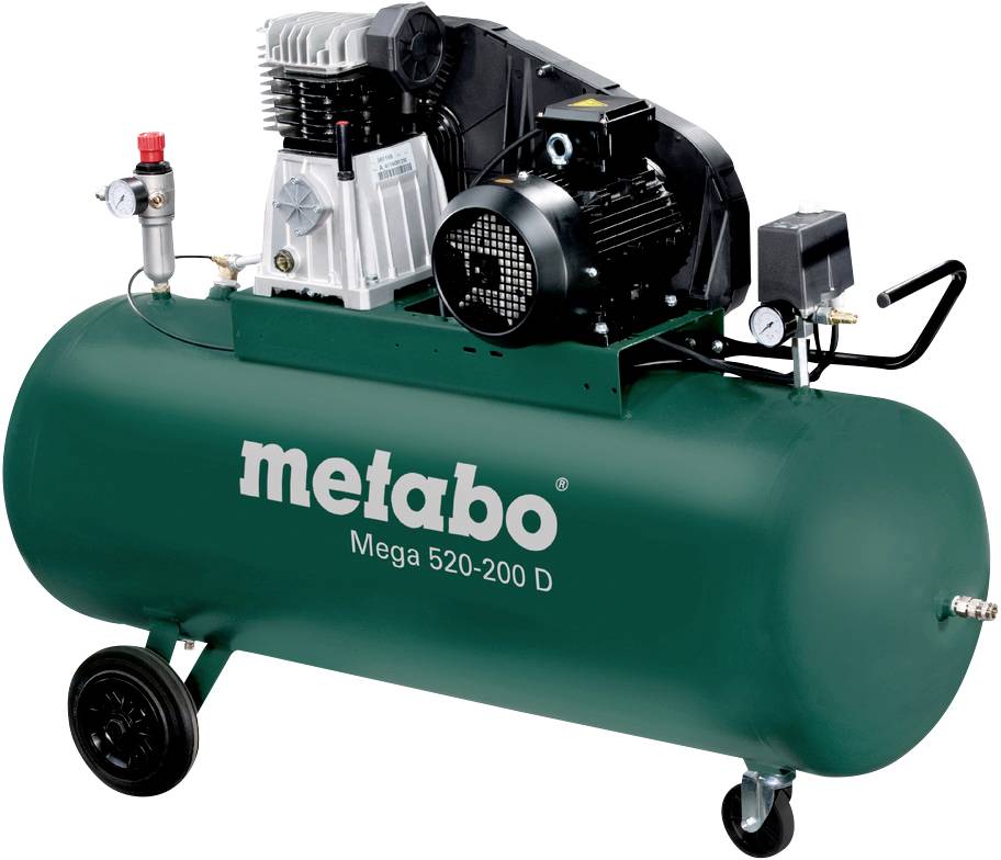 Metabo Druckluft-Kompressor Mega 520-200 D 200 l